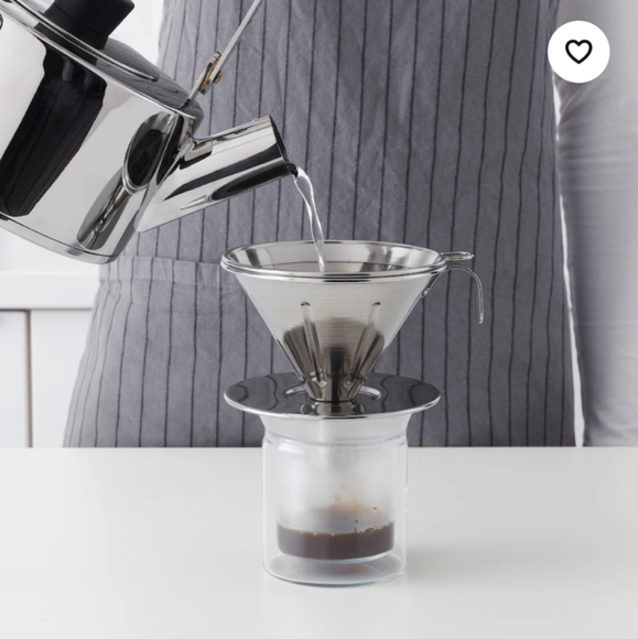 IKEA ÖVERST Stainless Steel Coffee Filter - Picture 2 of 4